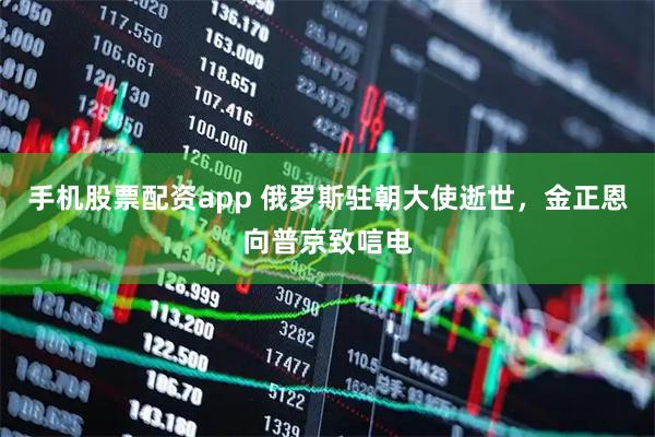 手机股票配资app 俄罗斯驻朝大使逝世，金正恩向普京致唁电